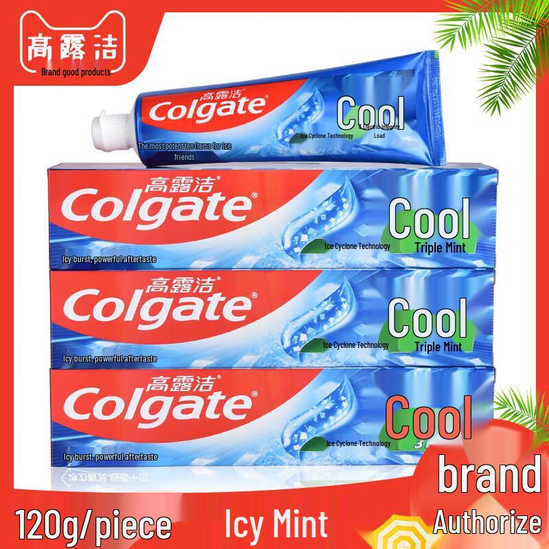 Colgate Triple Mint Fluoride Fresh Breath Toothpaste