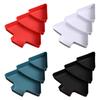 4Pcs Snack Serving Trays Snack Trays Christmas Decor Travel Box 3 Compartments Appetizer Tray Nuts Serving Trays for Dessert