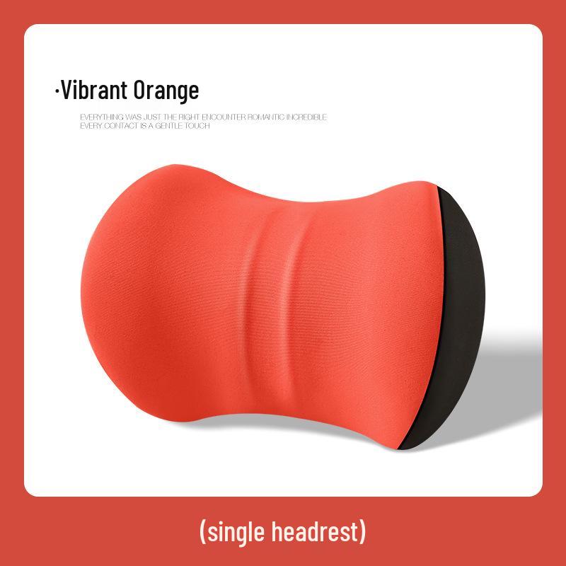 Auto Nacken- und Lendenwirbelstütze: Memory-Schaum-Kopfstützkissen-Set für alle Jahreszeiten