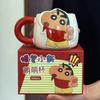 Crayon Xiaoxin Ceramic Mug Girls Children's Water Cup Home Breakfast Cup Office Coffee Mug Souvenir