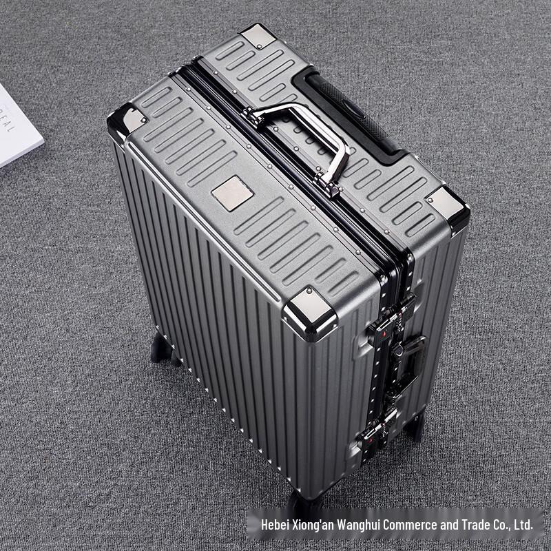 XiaoYan Aluminum Frame Spinner Carry-on Suitcase 20 inch