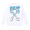 1238 Off-White 2026 Herbst/Winter Neu OW Geschmolzenes Pfeilmuster Herren und Damen Rundhals Hoodie