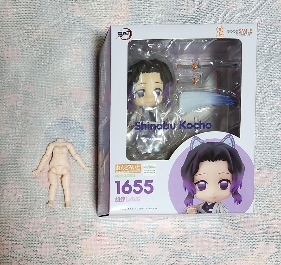 

[Б/У] Открытая Nendoroid Demon Slayer Шинобу Кочо с телом куклы Nendoroid