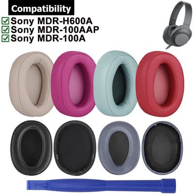 Ersatz-Ohrpolster Ohrpolster Kissenbezug Reparaturteile für Sony MDR-100A MDR-100AAP MDR-H600A MDR 100A 100AAP H600A Kopfhörer