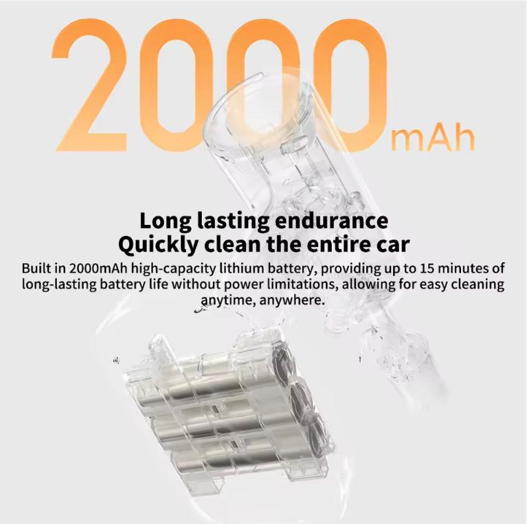 Original Neuer Xiaomi Mijia Akku-Autowäscher 2 160 l/h Großes Wasservolumen Effizientes Spülen Hochdruck Akku-Reinigung