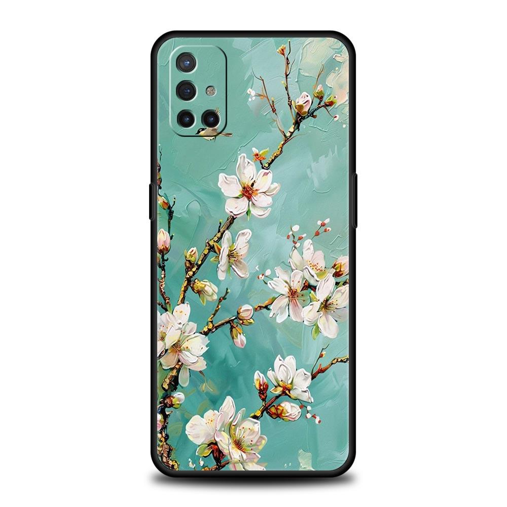 Phone Case For OnePlus 15 13 12 11 10 9 8 7T Pro 13T 13R 12R 10R 9RT 8T Nord 2T CE 2 3 5G Lite Soft Cover Oil Painting Flower