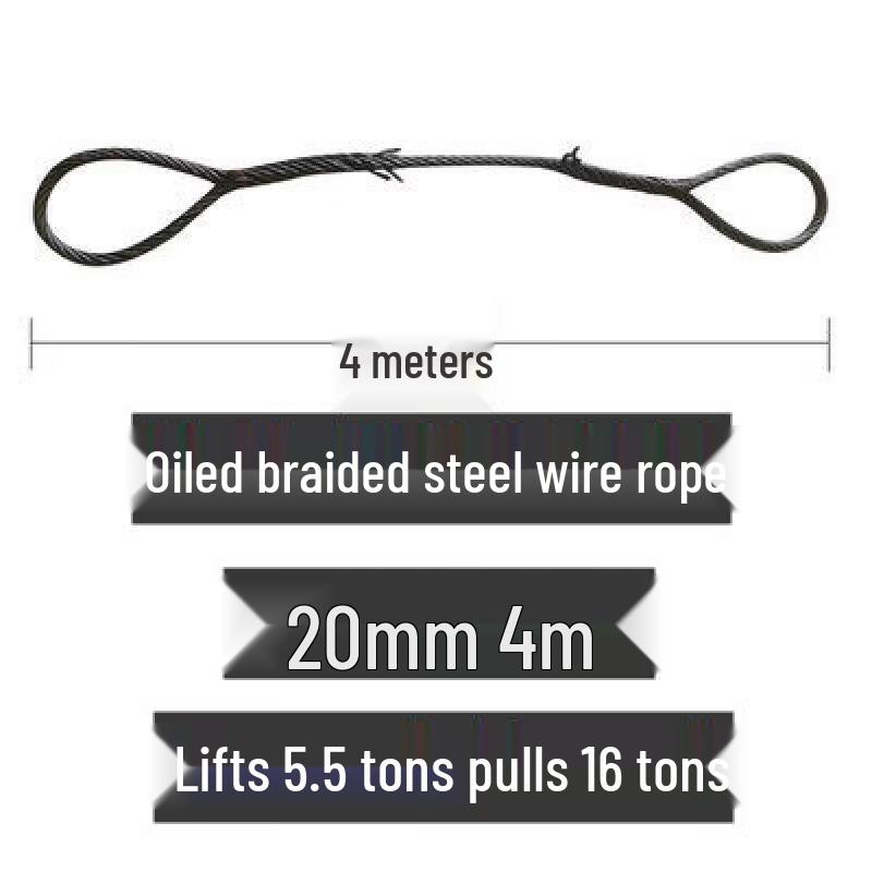 Spliced Steel Wire Rope Lifting Sling