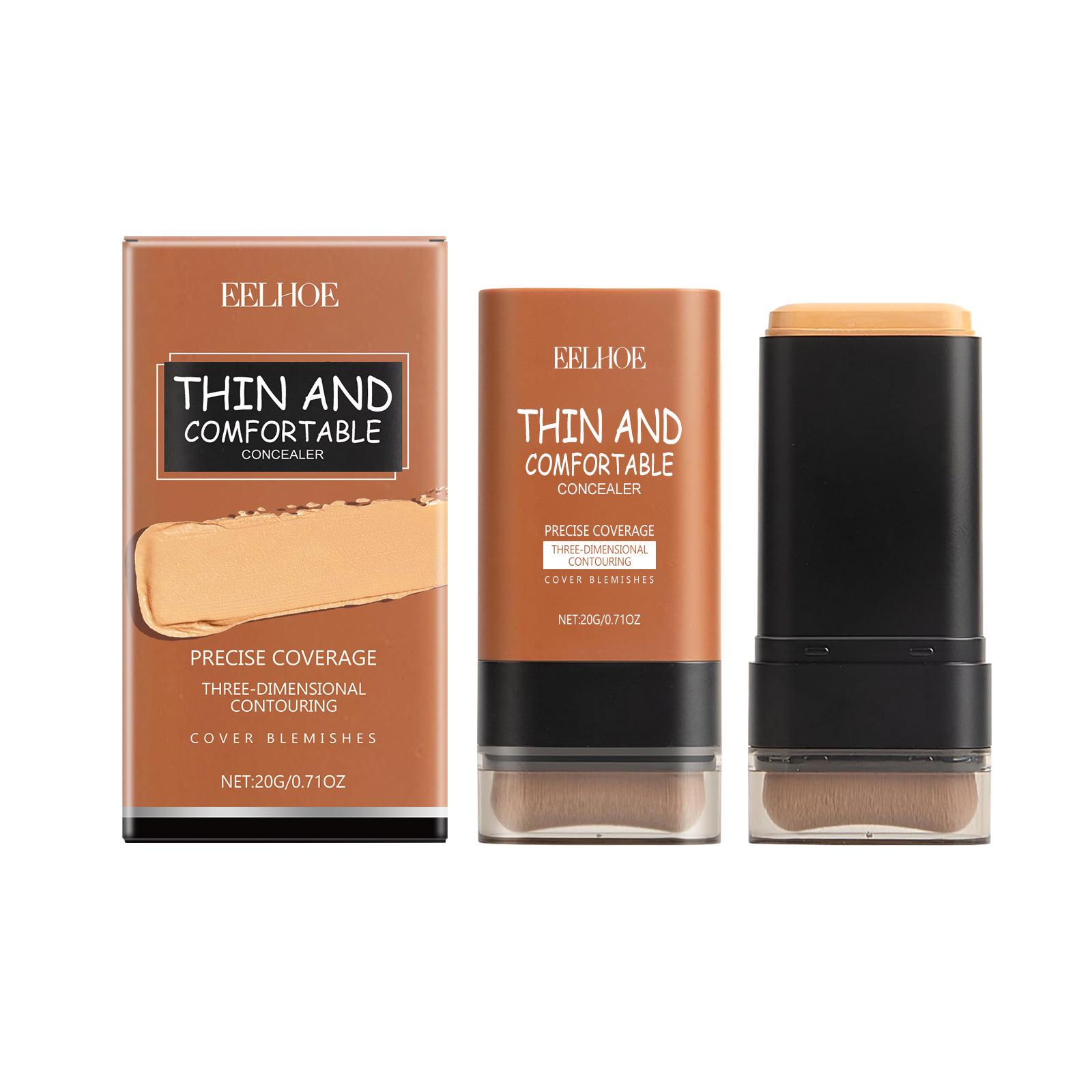 EELHOE Wheat Concealer Stick: Hydrating, Lightweight, Natural Contour Foundation