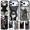 Adorable French Bulldog Phone Case for iPhone 17 Air 16 15 11 12 14 13 Pro Max Shockproof Cover