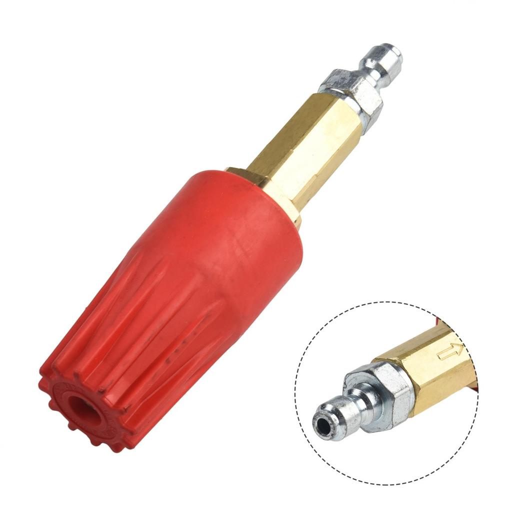 Cleaning Power Rotating Nozzle Dirt Pressure Washer Red