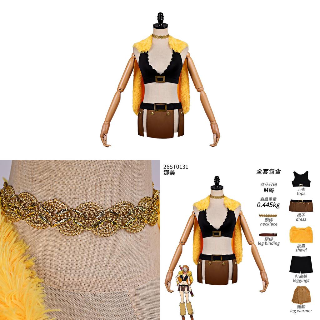 One Piece Nami Cosplay Costume For Anime Role Play With Polyester Material For Cosplayers