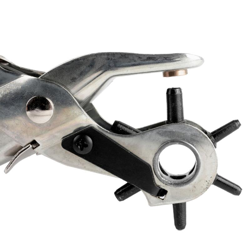Multifunctional Belt Hole Punch Pliers Round Hole Flat Hole Oval Hole Puncher Belt Leather Goods Leather Paper Punch Pliers