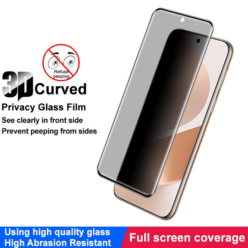 IMAK Anti Spy Screen Protector For Huawei Pura 80 Pro/Pura 80 Pro+/Pura 80 Ultra,Full Cover Tempered Glass Film