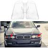 Headlight Headlamp Lense Clear Lens Cover for E38 728i 730i 735i 740i 1999-2001 Headlight Lens Cover Left + Right Side