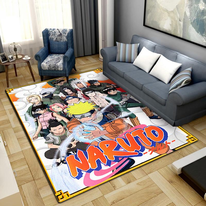 

Anime-Naruto Area Carpet for Living Room Bedroom Home Decor Cool Movie Mat Floor Mat -72 60x90cm