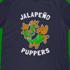 Jalapeño Puppers T-Shirt | Funny Doggo Puppy Meme Shirt & Puppers As Jalepeno Peppers Gift