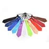1X Boy Tie Kids Baby School Boy Wedding Necktie Neck Tie Elastic Solid 11 Colours