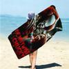 1Pc Clown Room Beach Towel Microfiber Beach Towel Thin Absorbent For Beach Swimming Yoga Bath Sports 0917181