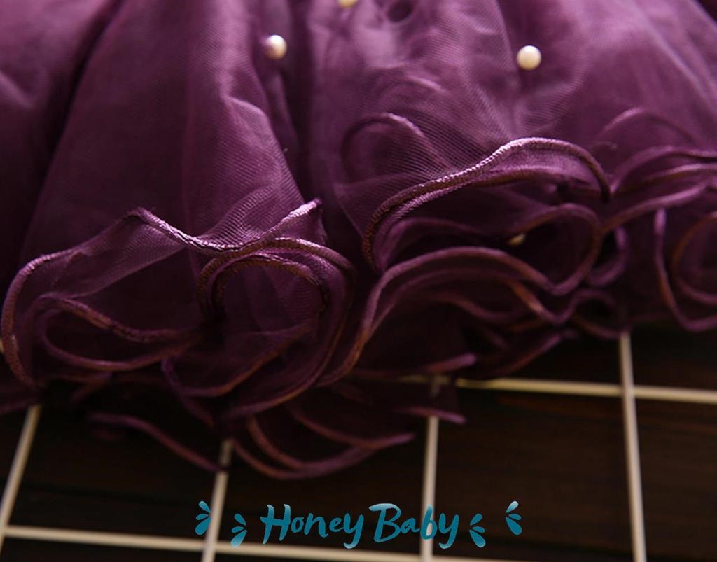 Honey Baby Tulle Fluffy Kids Dress Skirt Costume with Princess Tulle Perfect for Stage Dance and Weddings Children's Skirt, Ribbon, Skirt, School,