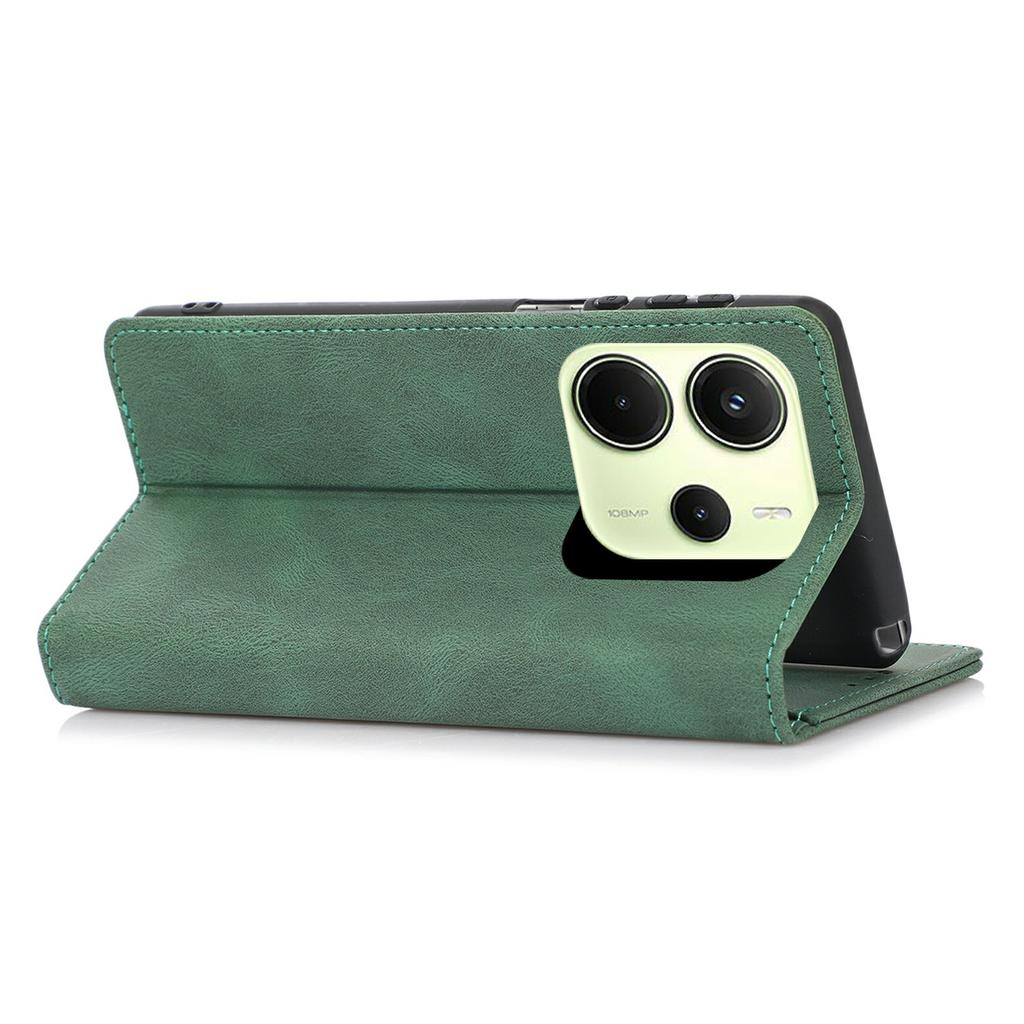 For Xiaomi Redmi Note 14 4G (164.84mm) Case Wallet Magnetic Closing Leather Flip Phone Cover