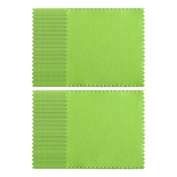 50 Pack Multifunctional Jewelry Polishing Cloth 17 Color Option Silver Restoration Cloth Cleaning Accessory for Jewelry