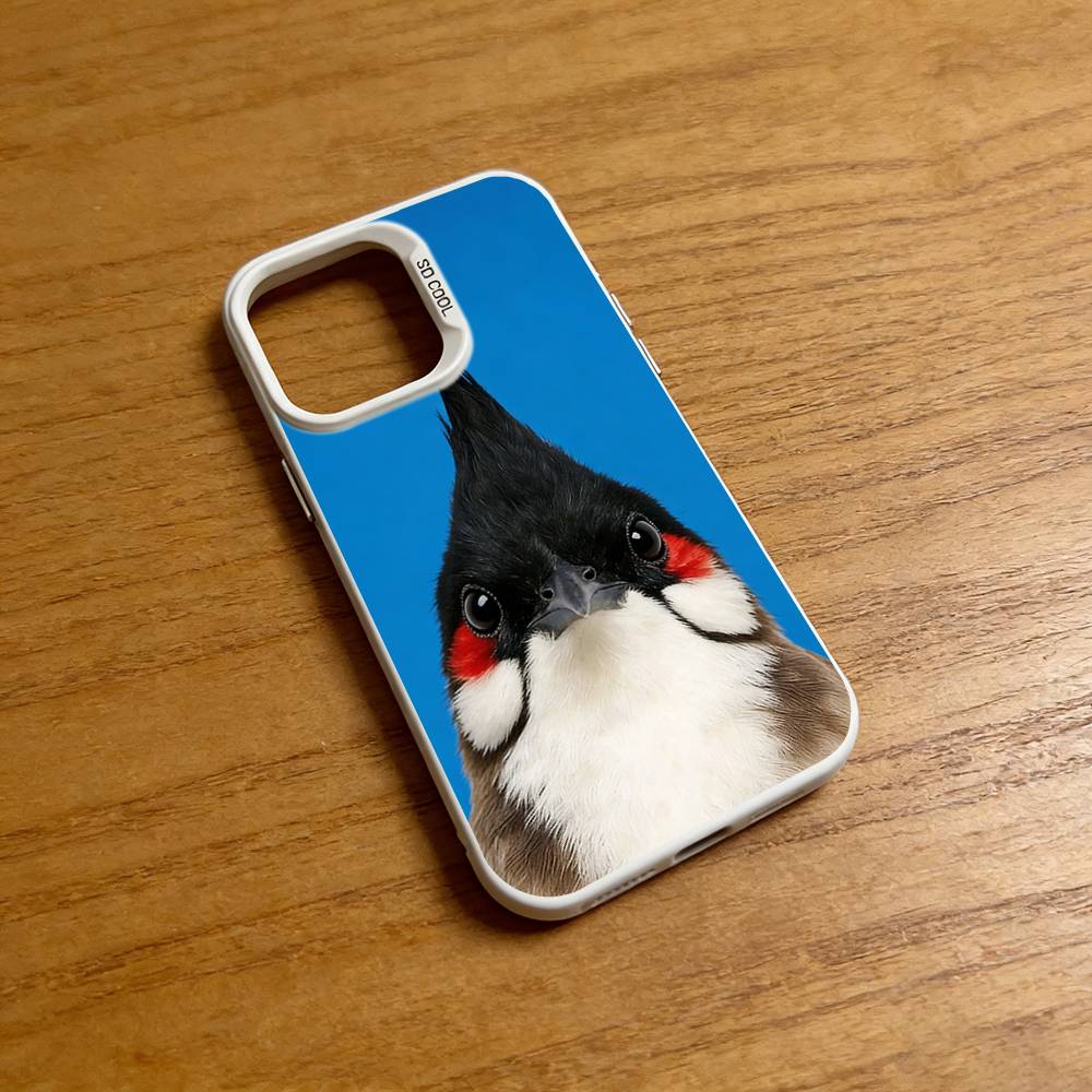 Funny Bird Photography Phone Case for iPhone 17 16 Pro Plus 15 14 13 Max Mini 12 11 X XS Air Fashion Bumper