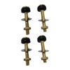 Heavy Duty Split Toilet Tank Fastener Set with Rustproof Secure Sealing Gasket Toilet Tank Mounting for Split Toilet Use