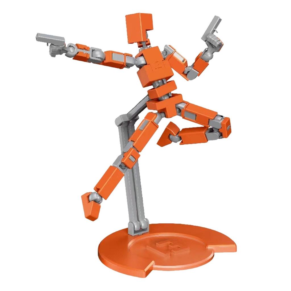 Çok Eklemli Hareketli Bebek 3D Baskı Dekompresyon Oyuncağı