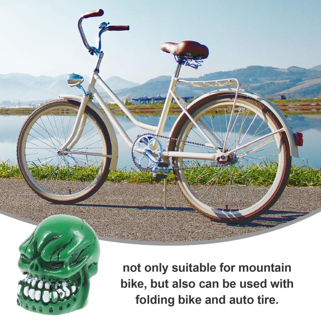 KALLORY 4 st Ventilkåpor Däck Biltillbehör Universella Däckventilhattar Nyhetsventilhattar