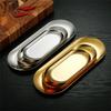 1/2/5 STÜCKE Gold Edelstahl Nail Art Ausrüstung Platte Arzt Chirurgisch Zahnärztliches Tablett Schmuck Halskette Ring Aufbewahrung Kosmetikbox