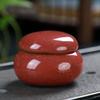 8 Colors Mini Tea Box Glazed Ceramic Jar Storage Boxes Pottery Airtight Coffee Kitchen Food Pots Ointment