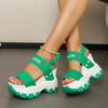 Women Platform Sandals 2025 New Summer Chunky High Heels Sandals Female Beach Wedges Shoes for Women Sandalias De Mujer