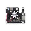 Black PCB PoE Expansion Board Set with Onboard Cooling Fan for RDK X5