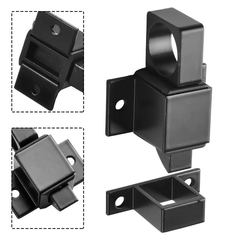 Stop Aluminium Automatyczny Zasuwa do Drzwi Zatrzask Domowe Okno Brama Bezpieczeństwo Pierścień do Pociągania Sprężynowy Odbijany Zasuwa do Drzwi Samozamykający się Zatrzask Zamek