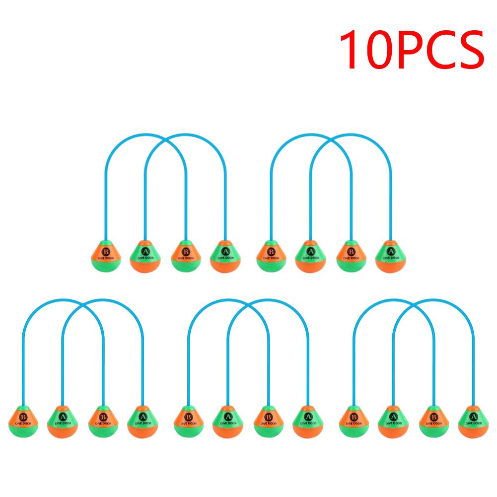 2pcs/set Swimming Game Aids Dive Door Funny Underwater Swimming  Reusable Diving Training Crossing Rope Door Pool Water