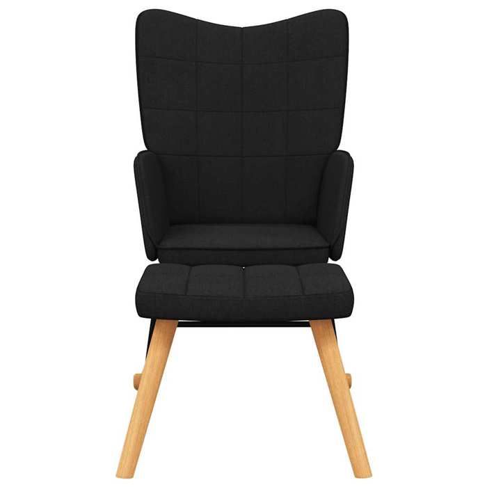VidaXL Chaise à Bascule avec Tabouret Siège de Relaxation Fauteuil de Salon Salle de Séjour Siège de Salon Maison Intérieur 328024