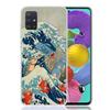 Japanese Style Wave Art Phone Case For Samsung Galaxy A52 A32 A22 A12 A02S A50S A30S A51 A31 AA71 Note 20 Ultra 10 S10 Plus Gala