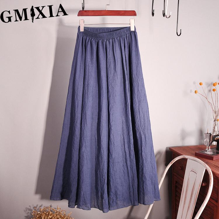 GMXIA Women's Fashion Casual Summer Spring Skirt