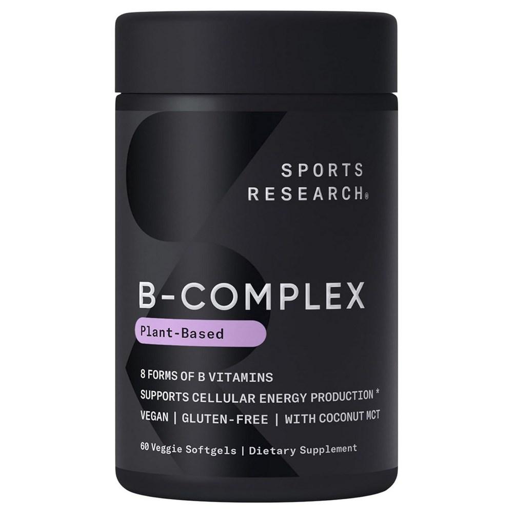 Sports Research B-Complex Veggie Softgels 1 pcs 60 Tablets