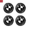 4 PZ 56MM 60MM 65MM Emblemi Auto Coprimozzi Centrali Cerchi Adesivi per BMW E28 E32 E34 E53 E64 F10 F20 F30 X1 X3 X5 X6 E71 E90 E91