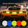 10 Stück Auto Reflektierender Streifen Warnaufkleber Für Bus Rucksack Fahrrad Baby Auto Wasserdicht Sicherheits Tür Aufkleber