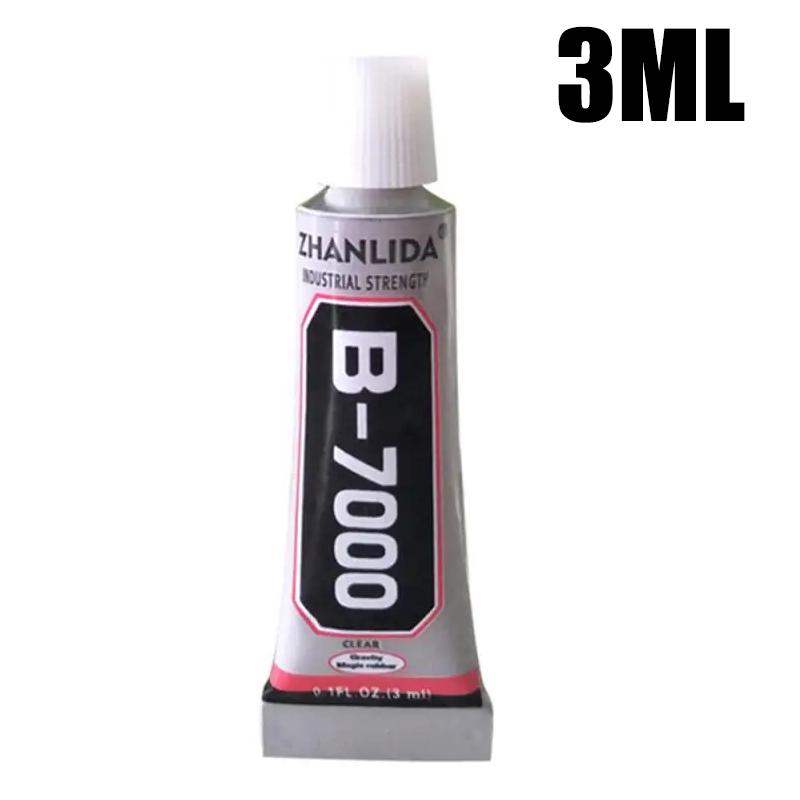 

Клей 3 мл B-7000 Многоцелевой клей Адгезив Эпоксидная смола Ремонт ЖК-экрана сотового телефона Сенсорный экран Прочность Прозрачный Ремонт Мягкий клей
