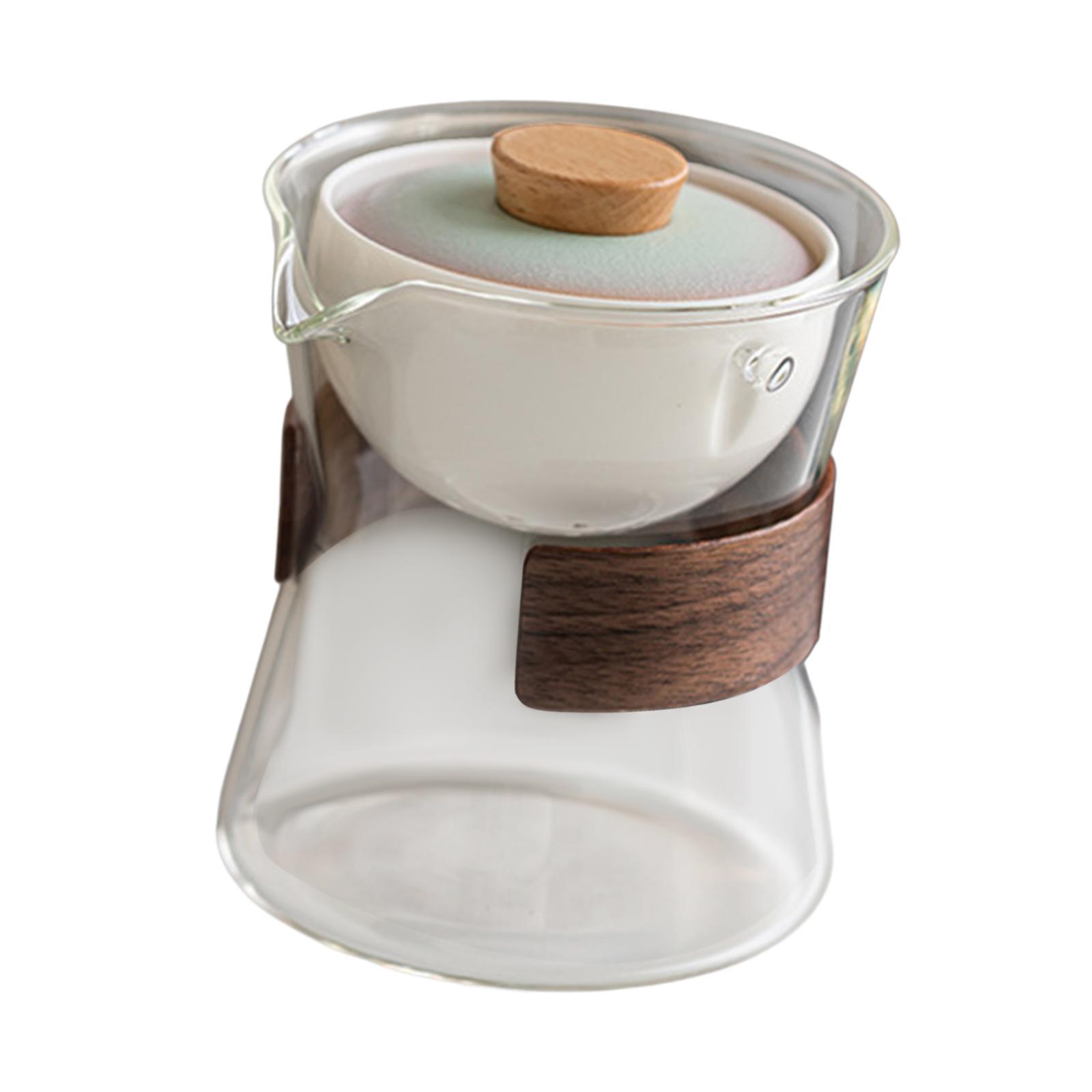 

Glass Teapot Chinese Gong Fu Creative Portable Removable Tea Maker Tea Kettle