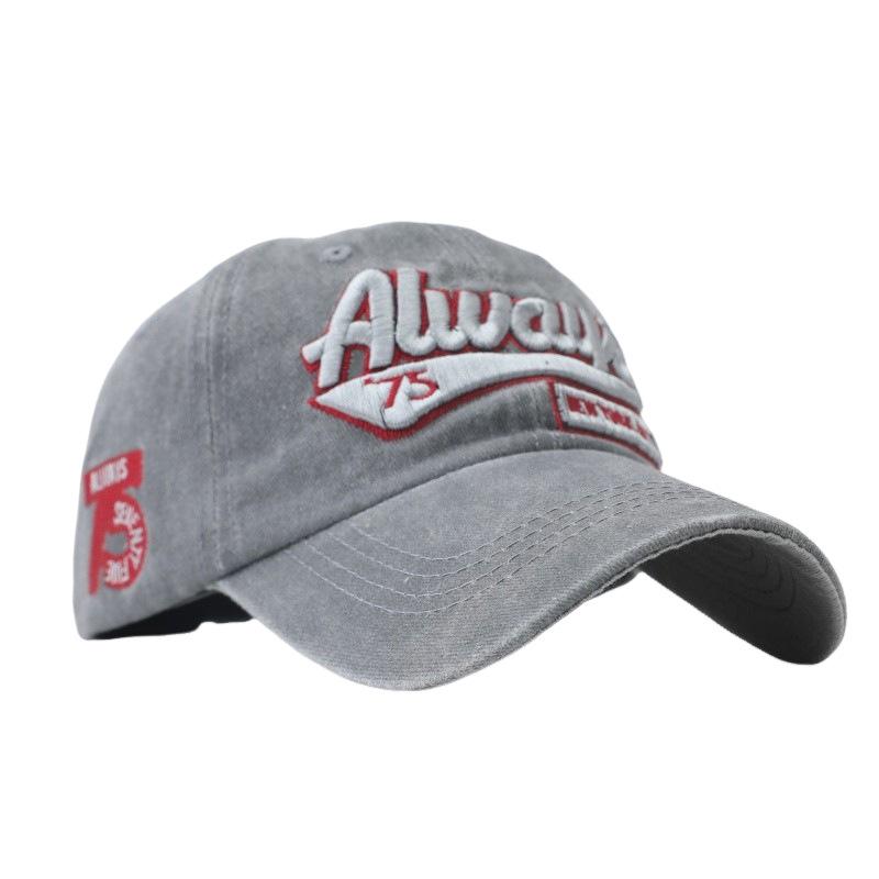 Adjustable Baseball Cap Alphabet Cap Men's and Women's Sports Cotton Visor Hat Temu Explosion