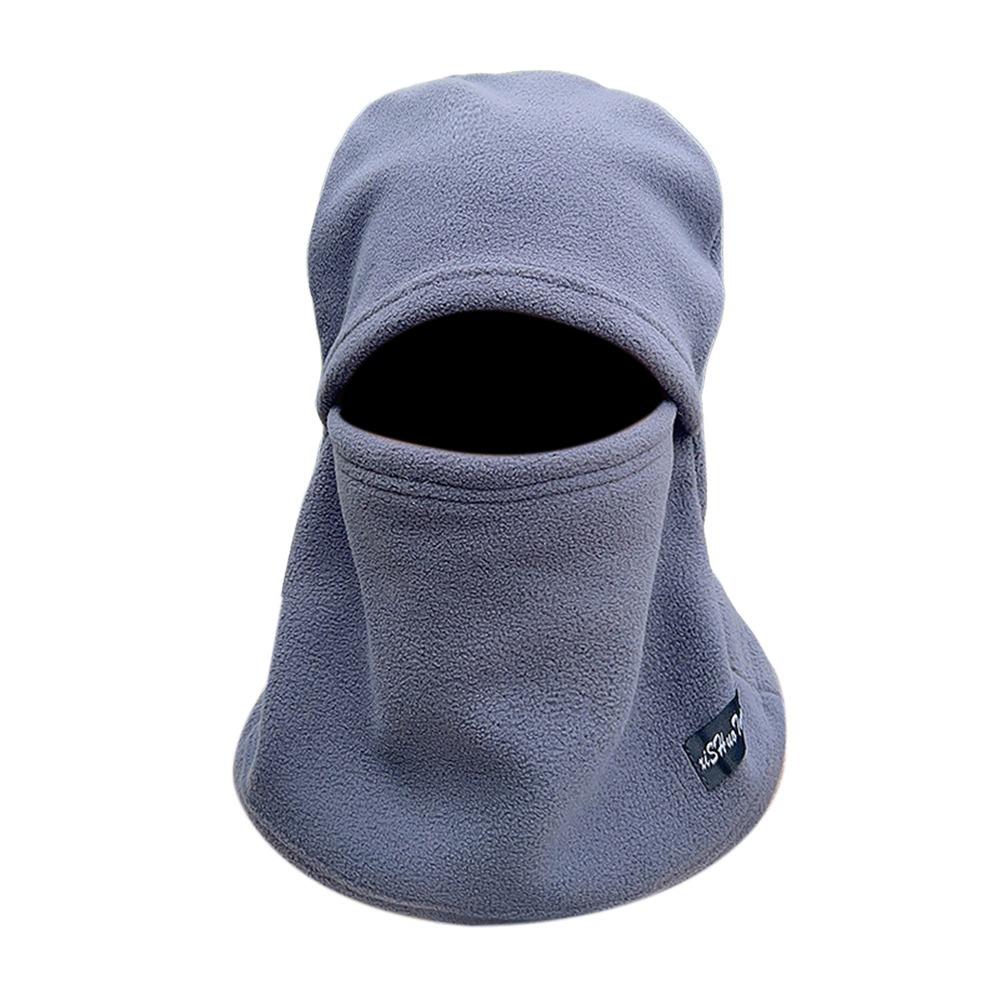 Thickened Polar Fleece Balaclava Hat Windproof Ear Protection Cap  Outdoor Cycling Skiing