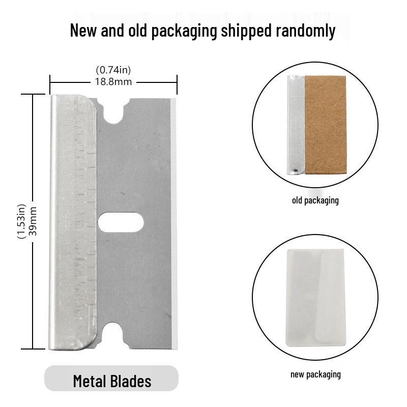 Compact Glass & Glue Removal Scraper Tool Set