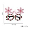 Cartoon Eyewear Festive Featuring Antler Designs Ideal For Christmas Celebrations And Holiday Gatherings