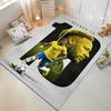 Brazilian Football Star Portrait Rug Non-slip Rug Suitable for Living Room and Bedroom Sofas Sofas.