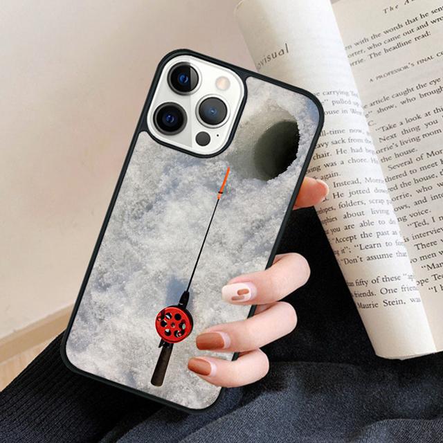 Trout Panel Painting Fish Fishing Sport Phone Case Back Cover for iPhone 17 Air 16 15 14 13 11 12 Pro Max Plus