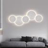 Modern Minimalist Round Wall Lamp for Bedroom and Living Room Decor